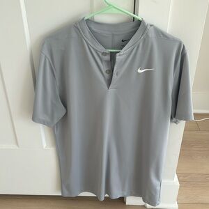 Nike mock neck polo